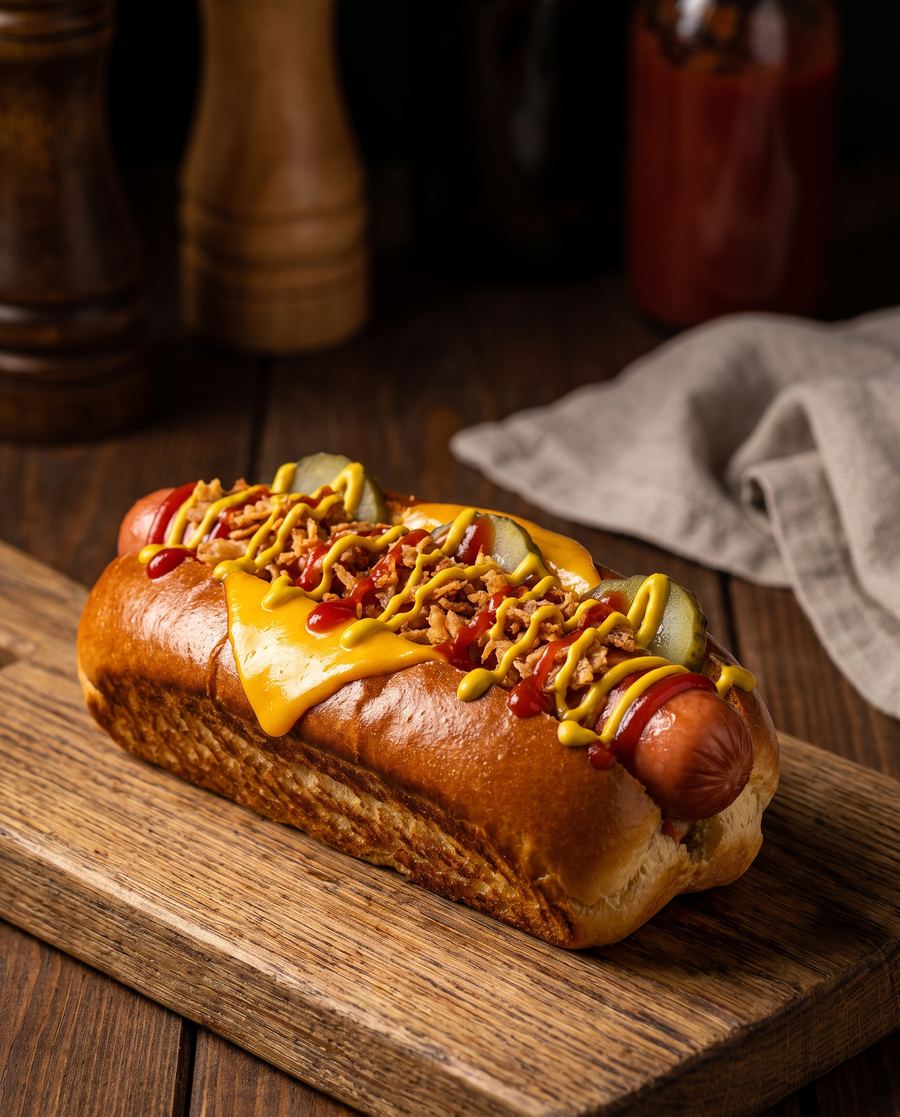 Hot dogs cargados